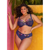 Elomi Himari Brazilian Brief - Midnight